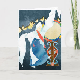 Cartes Pour Fêtes Annuelles Seung Mu, Danse Coréenne Du Moine