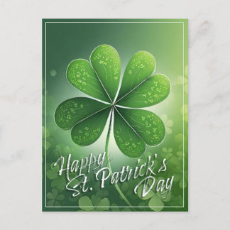Cartes Pour Fêtes Annuelles Shamrocks verts Bonne St. Patrick's Day (8) c