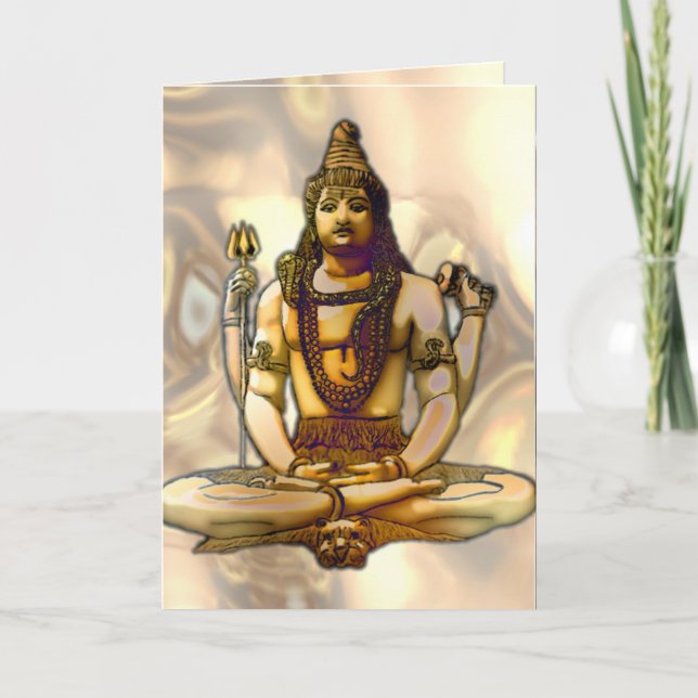 Cartes Pour Fêtes Annuelles Shiva (homonymie) (Devant)