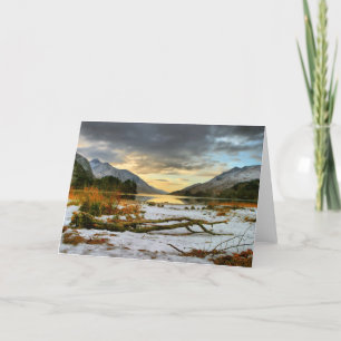Cartes Pour Fêtes Annuelles Shoreline au loch Sheil