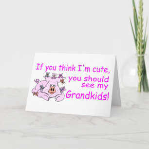 Cartes Pour Fêtes Annuelles Si vous pensez Im mignon vous devriez voir mes
