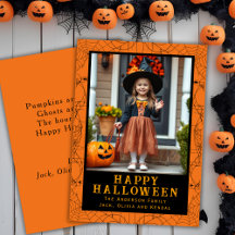 Sider Web Frame Photo personnalisée Happy Hallowee
