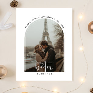 Cartes Pour Fêtes Annuelles Simple Better Together Christmas mignon Photo