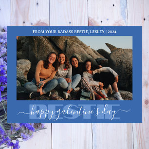 Cartes Pour Fêtes Annuelles Simple Cute Happy Galentines jour pour bestie
