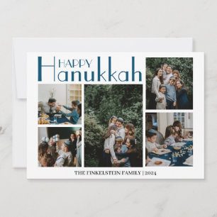 Cartes Pour Fêtes Annuelles Simple et élégant   Hanoukka famille 3 photo