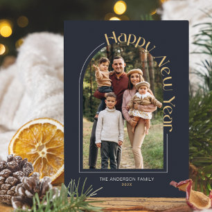Cartes Pour Fêtes Annuelles Simple Joyeux Nouvel An Photo Marine