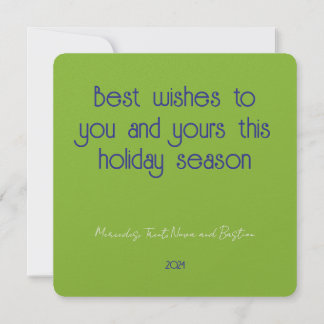 Cartes Pour Fêtes Annuelles Simple Vœux de la Saison de Gnome