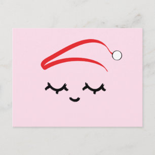 Cartes Pour Fêtes Annuelles Simples lashes de Noël