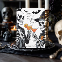 Sips sur le point de descendre | Halloween squelet