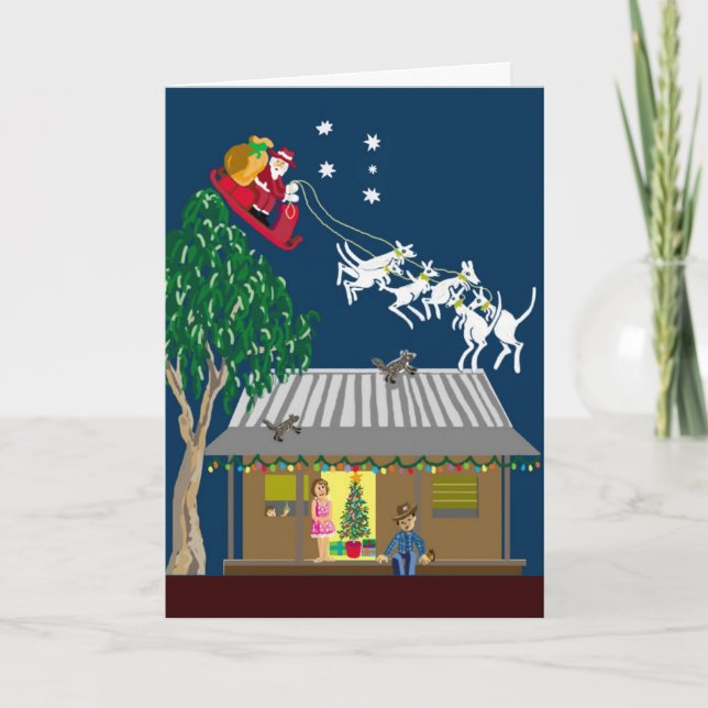 Cartes Pour Fêtes Annuelles Six bombes blanches (Devant)