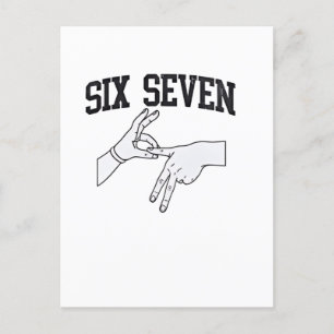 Cartes Pour Fêtes Annuelles Six Sept Mèmes Viral 67 Mason Sign Language