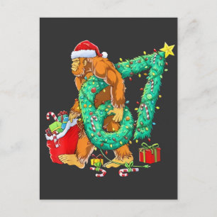 Cartes Pour Fêtes Annuelles Six Seven Bigfoot 67 Sasquatch Mème Noël