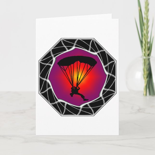 CARTES POUR FÊTES ANNUELLES SKY PLONGÉE PRÊT (Devant)