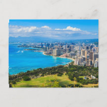 Skyline de Honolulu, Hawaii.
