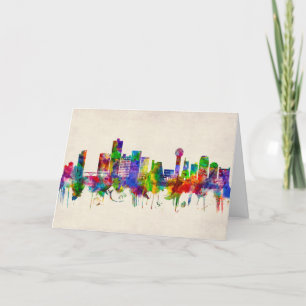 Cartes Pour Fêtes Annuelles Skyline de Knoxville