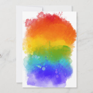 Cartes Pour Fêtes Annuelles SlipperyJoe's orgueil éclatant couleurs arc-en-cie