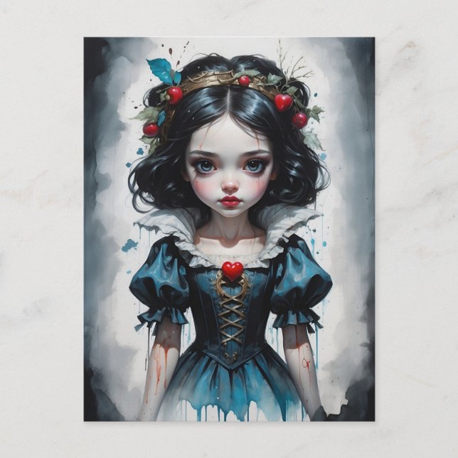 Cartes Pour Fêtes Annuelles Snow white  (Devant)
