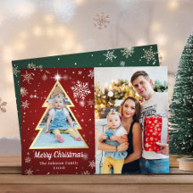 Snowflakes personnalisés Christmas Tree 2 Photo