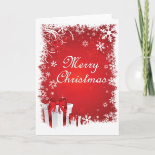 Cartes Pour Fêtes Annuelles Snowy Christmas