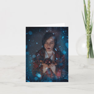Cartes Pour Fêtes Annuelles Snowy Christmas Photoshop Art