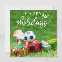 Soccer Joyeuses vacances avec Noël Père Noël