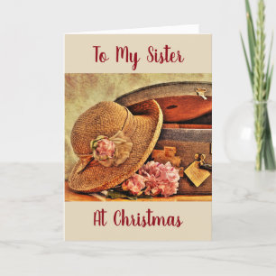CARTES POUR FÊTES ANNUELLES **SOEUR AMOUREUSE ET TRÈS SPÉCIALE** À NOËL