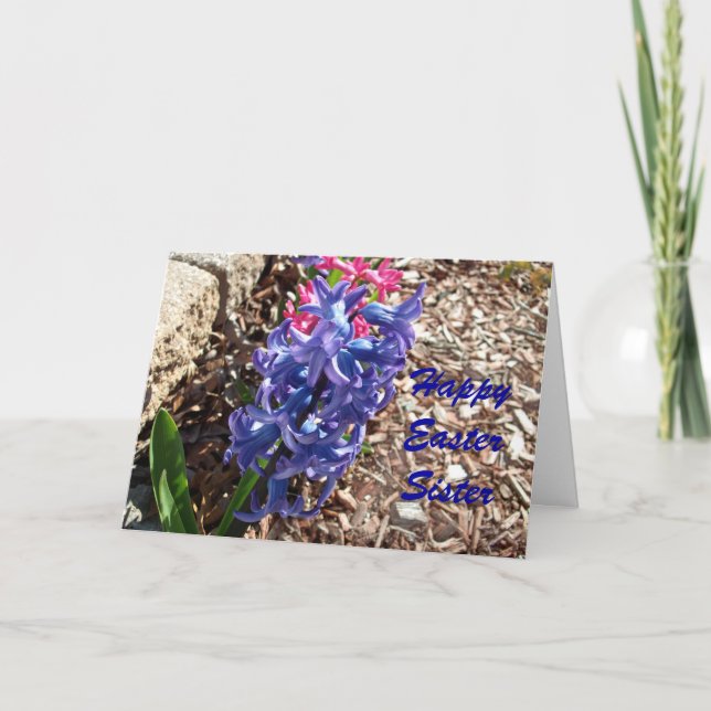 Cartes Pour Fêtes Annuelles Soeur heureuse de Pâques (Devant)