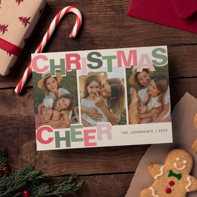 Cartes Pour Fêtes Annuelles Soin de Noël | Noël photo (Créateur téléchargé)