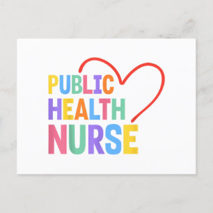 Cartes Pour Fêtes Annuelles Soins infirmiers en santé publique Coeur