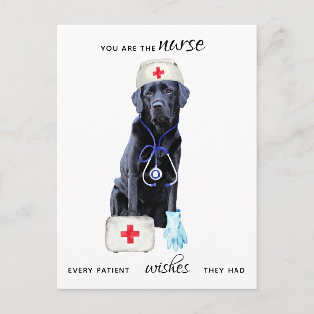 Cartes Pour Fêtes Annuelles Soins infirmiers Médicales personnalisés Semaine d (Devant)