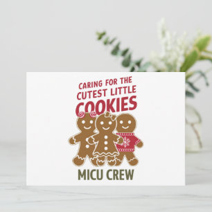 Cartes Pour Fêtes Annuelles Soins Pour Les Plus Mignons Petits Biscuits Infirm