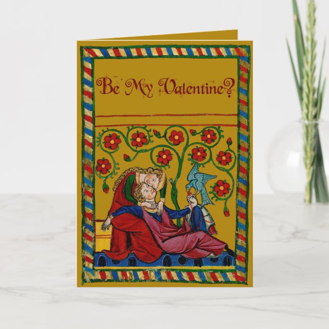 Cartes Pour Fêtes Annuelles Sois ma Saint-Valentin ? (Devant)