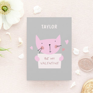 Cartes Pour Fêtes Annuelles Sois mon chat Valentines