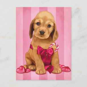 Cartes Pour Fêtes Annuelles Sois Mon Cocker Spaniel Valentine