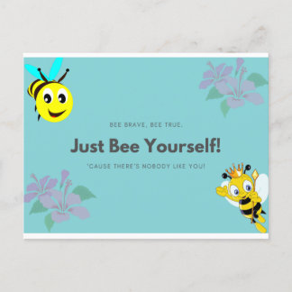 Cartes Pour Fêtes Annuelles Sois toi-même - Abeilles