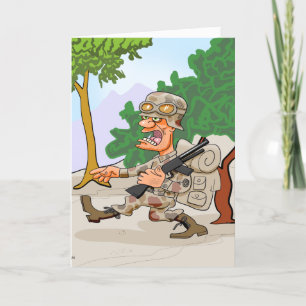 Cartes Pour Fêtes Annuelles Soldat de la fête des anciens combattants