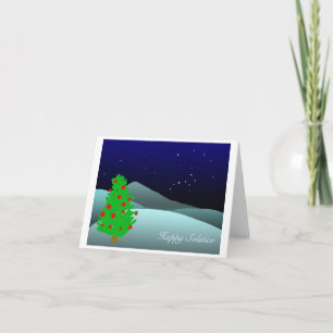 Cartes Pour Fêtes Annuelles solstice