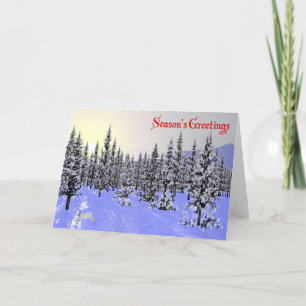 Cartes Pour Fêtes Annuelles Solstice d'hiver