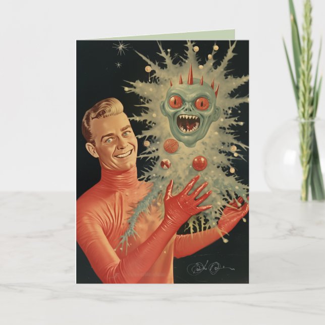 Cartes Pour Fêtes Annuelles Solstice d'hiver (Devant)