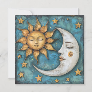 Cartes Pour Fêtes Annuelles Solstice d'hiver