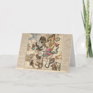 Cartes Pour Fêtes Annuelles Solstice d'hiver