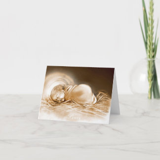 Cartes Pour Fêtes Annuelles Sommeil dans la paix merveilleuse