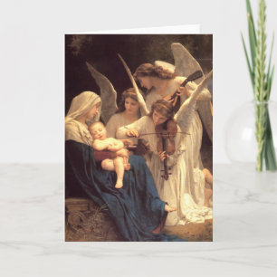 Cartes Pour Fêtes Annuelles Song of the Angels