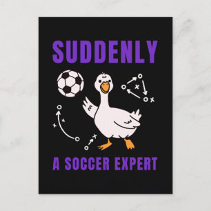 Cartes Pour Fêtes Annuelles Soudain un expert en football
