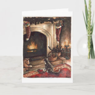 Cartes Pour Fêtes Annuelles Souhait de Noël