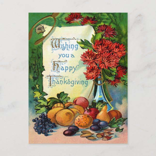 Cartes Pour Fêtes Annuelles Souhait des mercis (Devant)