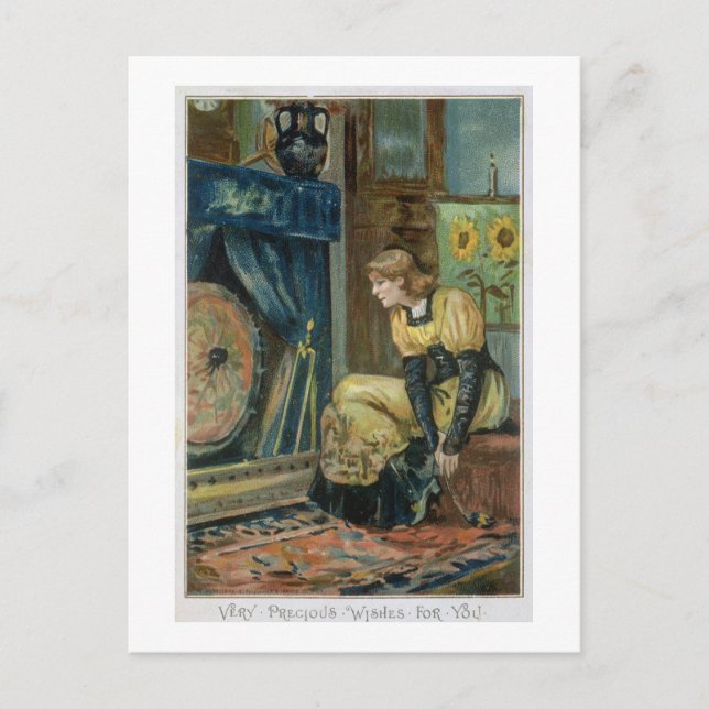 Cartes Pour Fêtes Annuelles Souhaite très de façon précieuse vous, Noël (Devant)
