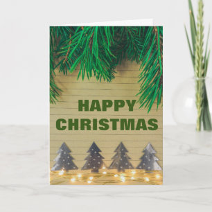 Cartes Pour Fêtes Annuelles Souhaitez Joyeux Noël Décoratif