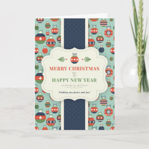 Cartes Pour Fêtes Annuelles Souhaitez Joyeux Noël Décoratif