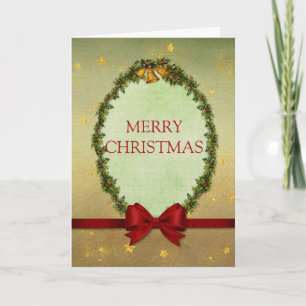 Cartes Pour Fêtes Annuelles Souhaitez Joyeux Noël Décoratif